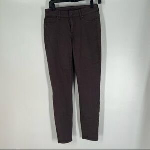 5/$25 Sale MAURICES taupe grey skinny jeans small 4-6
